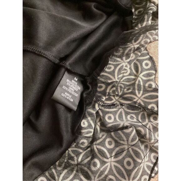 Vintage Byerwear Too Geometric Dress Low Cut Back Formal Wedding Occupational - Picture 10 of 11